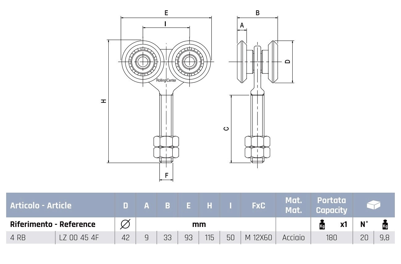 Steel Four Wheel Roller